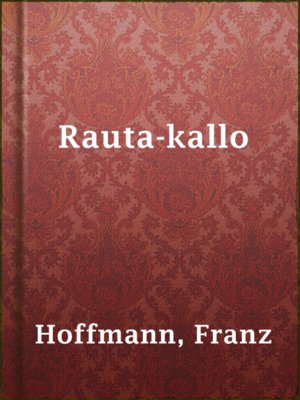 cover image of Rauta-kallo